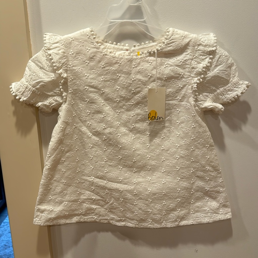 Boden eyelet top
